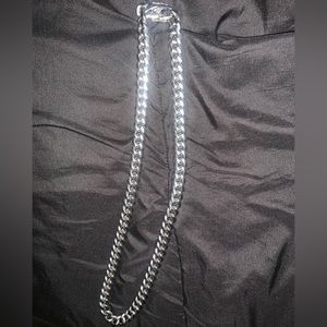 Sterling silver Cuban link chain